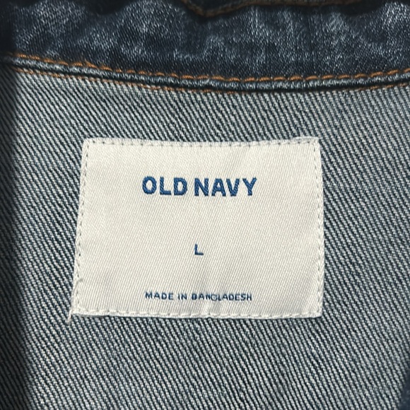 Old Navy Button-Up Jean Jacket - Picture 5 of 5